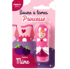 Princess Lip Balm for children - Blackberry scent - French Tendance