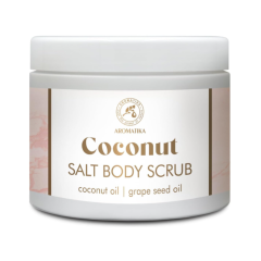 Body Scrub with Coconut Oil and Grape Seed Oil - AROMATIKA