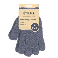 Set of 2 Exfoliating Luffa Gloves - Yiclick