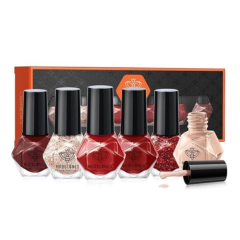 Set of 6 Quick-Drying Nail Polishes - Modelones